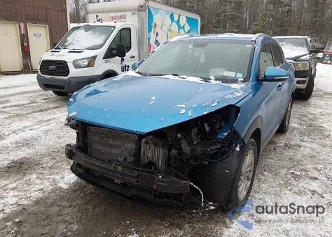 2017 Hyundai Tucson Eco из США, поврежденный, VIN KM8J3CA25HU303708